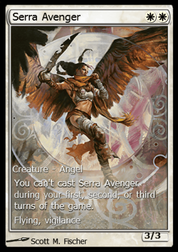 Free Style Mtg Magic Online Promotional Serra Avenger